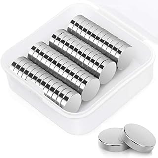50PCS Neodymium Magnets,12mm X 3mm Round Strong Magnets for Whiteboards, Fridge, Crafts, Notice Board or Picture Magnet