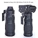 iShoot Lens Collar Compatible with Nikon AF-S NIKKOR 200-500mm f/5.6E ED VR, Lens Tripod Mount Ring Support Bracket Holder, Bottom is ARCA Fit Quick Release Plate for Tripod Ball Head ARCA-Swiss Type