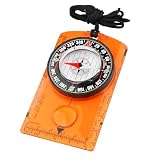 Hiking Compass for Kids – Orienteering & Wilderness Survival Navigation Gear, Pocket Hiking Compass for Camping, Backpacking, Hunting, Outdoor Adventure