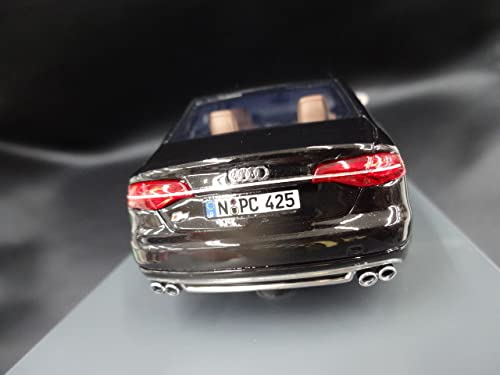 Amazon | 未使用 NEO 1/43 アウディ S8 ブラックメタリック audi S8 
