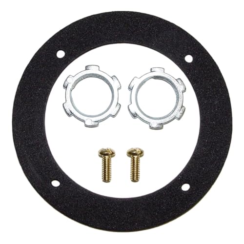 Image of Nuvo Lighting SF76 /666 Two Light Die Cast Aluminum Durable Outdoor Landscape Lighting Security Flood Mounting Plate, Dark Bronze