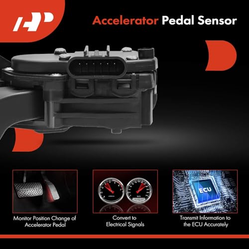 A-Premium APAPA011 Accelerator Pedal With Position Sensor Assembly Compatible thumb #4