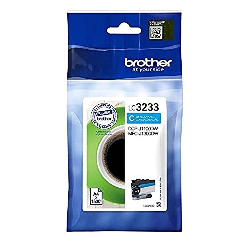 Brother LC3233C Ink Jet Cyan 1.5 k, Rendement Standard