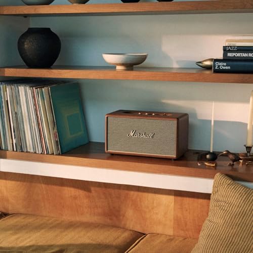 Marshall Stanmore III Bluetooth-Lautsprecher, Kabellos – Braun – Ansicht 5