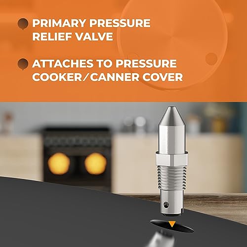 Vent Pipe Replacement for All American Pressure Cooker/Canner (21.5qt, 30qt, 41qt) - Essential Pressure Canner Parts for Safe Cooking - Image 3