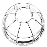 Rauchmelder-Abdeckung, Kollisionsschutz, Diebstahlschutz, Rauchmelder-Abdeckung, hohl, 12, 7 x 5, 1 cm, vorgebohrtes Eisen, Feueralarm für Zuhause, Bürogebäude, Silberdetektor