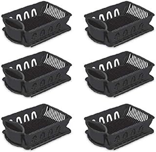 Juego de fregadero Sterilite Ultra 819976, 2 unidades, color negro (6 unidades)