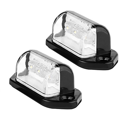 TiooDre License Plate 2 x luci targa a LED luce