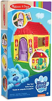 Melissa & Doug Blue's Clues & You! Blue's House Play Tent