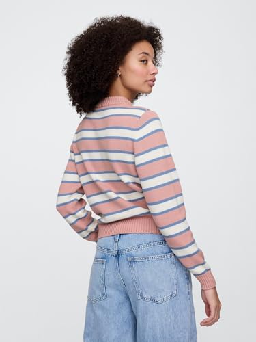 Image of Gap Women's High Neck Cotton Crew Sweater