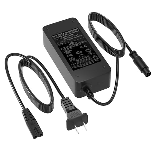 54.6V Charger for Super 73 ZX/S2/RX/Z S R Adventure Series Compatible with Super 73 48V Li-ion Battery Power Adapter Cord