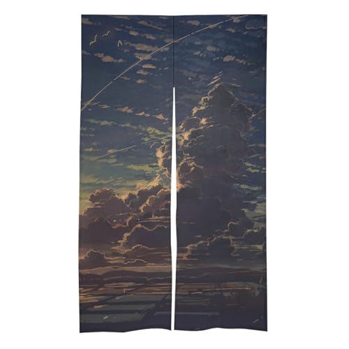 �̂�� �ډB�� �Ց� �@�\�t�� �a�� ������� �h�A�J�[�e�� ���r���O ���� �i���X �ƒ�p �h�� �l�G���p ��86cm ��143cm [���s�A���i]