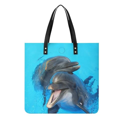 Sac à main dauphin mignon idéal pour les journées de plage et le shopping