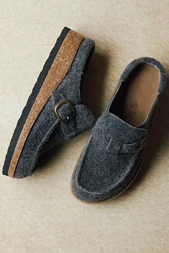 Image of Project Cloud 100% Genuine Leather Moccasin Style Clogs for Women - Memory Foam and Water Resistant Mules Slip On Non-Slip and Durable Clogs Casual Shoes for Women Footwear (Carline)
