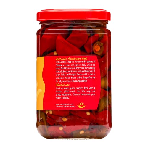 Calabrian Chili Peppers, Whole, All Natural, NonGMO, Original, Product