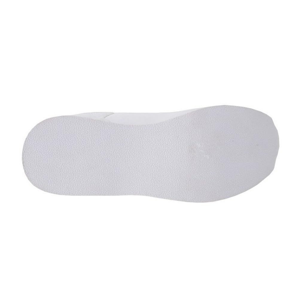 Dek T755 Fluke, zapatos de bolos con cordones para mujer, forro textil y calcetín y suela blanca de EVA