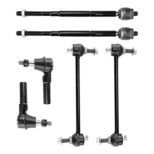 Philtop Control Arm Front Lower Control Arms,8Pcs Front Lower Control Arms Sway Bar Tie Rod Replacement For Cobalt Hhr Po-N-T-I-Ac G5,K620301 K620302 Es800030 Ev80445 K750012 #TOP4