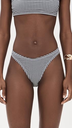 Good American Women's Gingham Good 90s Bottoms2