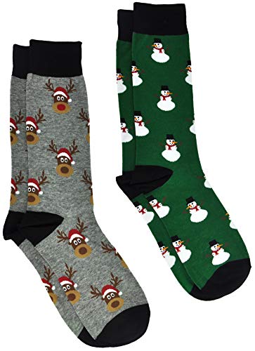 360 Threads Reindeer & Snowman Socks
