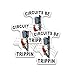 STICKYAME (3pcs) Circuits Be Trippin' Sticker, Lineman Stickers, Water Assistant Welder Stickers for Tool Box Tool Kit Helmet, Line Life Lineman Gifts, Hard Hat Stickers, Hard Hat Sticker (Size 3
