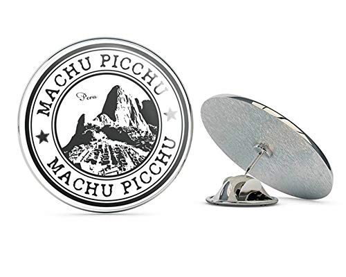 Machu Picchu Peru Round Metal 0.75