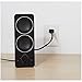 Amazon Basics AC Powered PC Multimedia External Speakers, 3.47 x 4.26 x 9.34 inches, Black