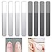Produktbild Glas Nagelfeilen, 8 Stücke Glasnagelfeilen Professionelle Doppelseitig Glasnagelfeile Nagelfeile für Naturnägel, Perfekte Maniküre und Pediküre Nagelpflege