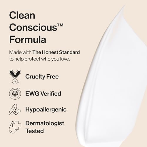 Image of The Honest Company Moisturizing Face + Body Lotion, Fast Absorbing, Dermatologist Tested, Hypoallergenic, Disney and Pixar's Toy Story, Orange Creamsicle