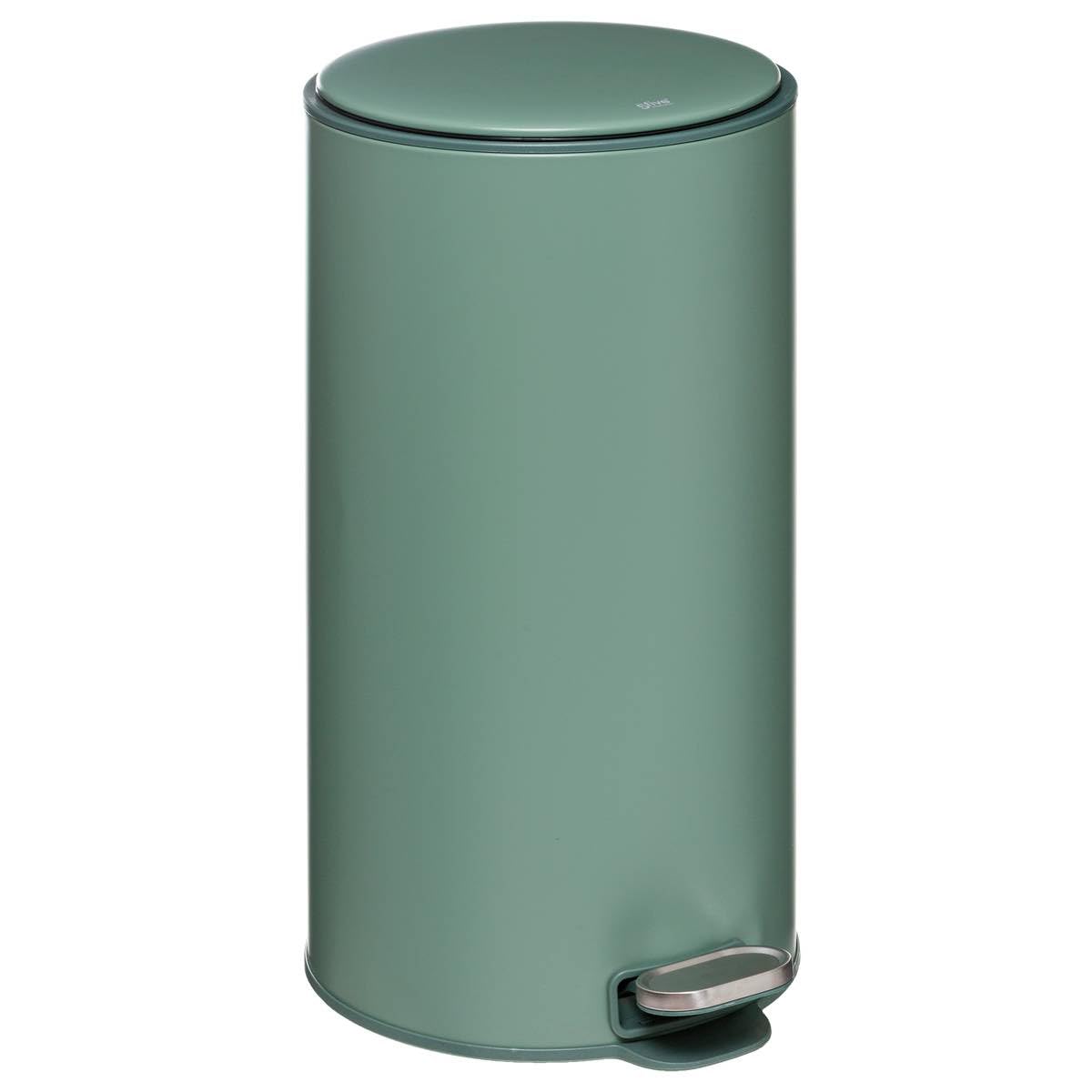 5five - portarifiuti in metallo delta 30l verde