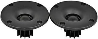 ARSMI 2Pcs Tweeter 1" inch 6 Ohm 30W Dome Silk Film Tweeter HiFi Treble Speaker Audio Loudspeaker with Heatsink Bookshelf Speaker