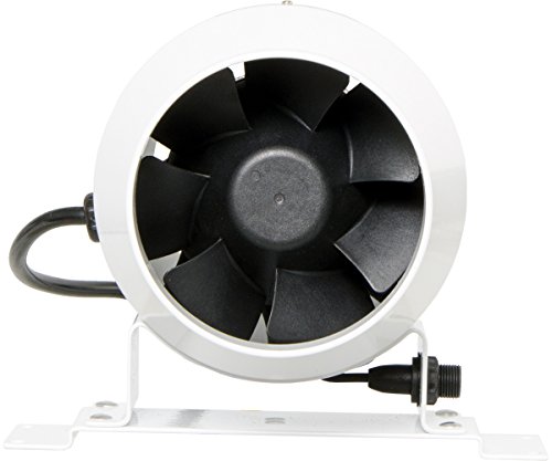 4" Inline Jetfan with Speed Control, 160 CFM. 4" Inline Jetfan with Speed Control, 160 CFM.