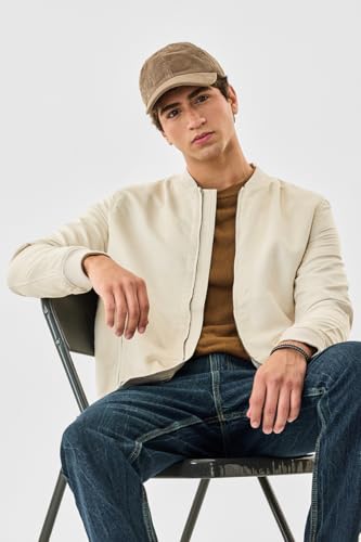 Image of SNITCH Men Casual Jacket | Regular Fit Textured Pattern With Lapel Collar & Full Sleeve | Polyester Blend Zip Closure For Everyday Street Style & Layering
