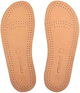 riemot Kids Lambskin Leather Insoles Thin Breathable Replacement Innersole for Dress Shoes Flats