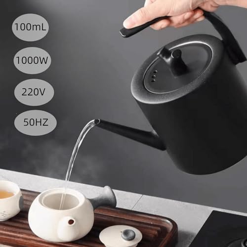 Hervidor eléctrico con control de temperatura 1L negro miniatura 5