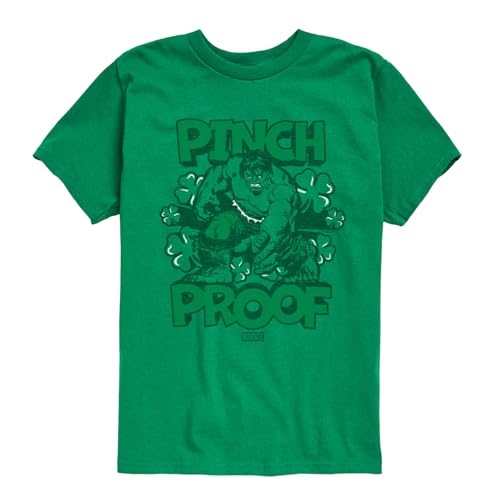 Marvel The Incredible Hulk - St Patrick's Day Pinch Proof - Toddler and Youth Short Sleeve Graphic T-Shirt