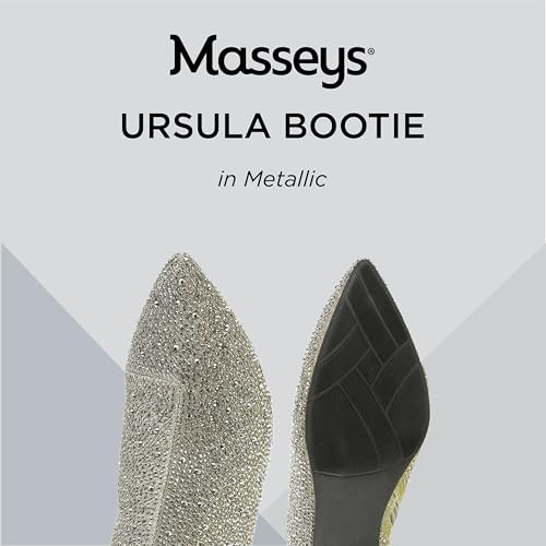 Masseys Women's Ursula Rhinestone Studded Dress Bootie2