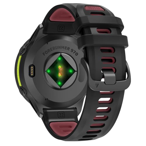 Correa de silicona 22mm para Garmin Forerunner miniatura 1