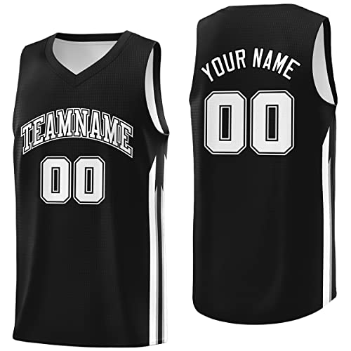Custom Basketball Jersey for Men &Boy,Blank Athletic Uniform Personalized Printed