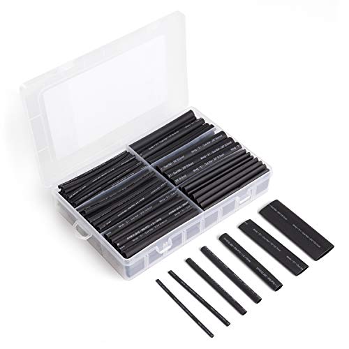 Wirefy 180 PCS Heat Shrink Tubing Kit - 3:1 Dual Wall Tube