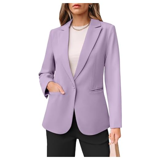25 Chic Casual Outfits with Jeans and a Blazer - Your Ultimate Everyday Style Guide Lavender Blazer