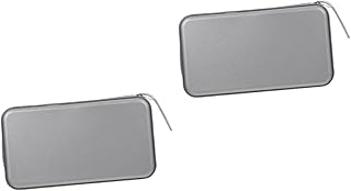 Holibanna 2 Pçs 80 CD Bolsa Titular Bolsa Organizadora De Carro Carteira De Plástico Portátil Disco Carteira Caso Disco Rígido Bolsa Pasta De Armazenamento Pasta De Prata Bolsa De