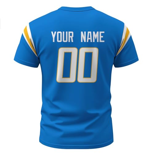Image of ANTKING T-Shirt Custom Name Number Crewneck Short Sleeve for Men Youth Gifts