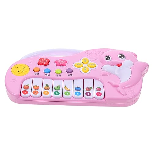 Vaguelly Electronic Instrument Training Toy Kids Musical Instrument Toy 101 Keys Piano Lights for Kids Learning