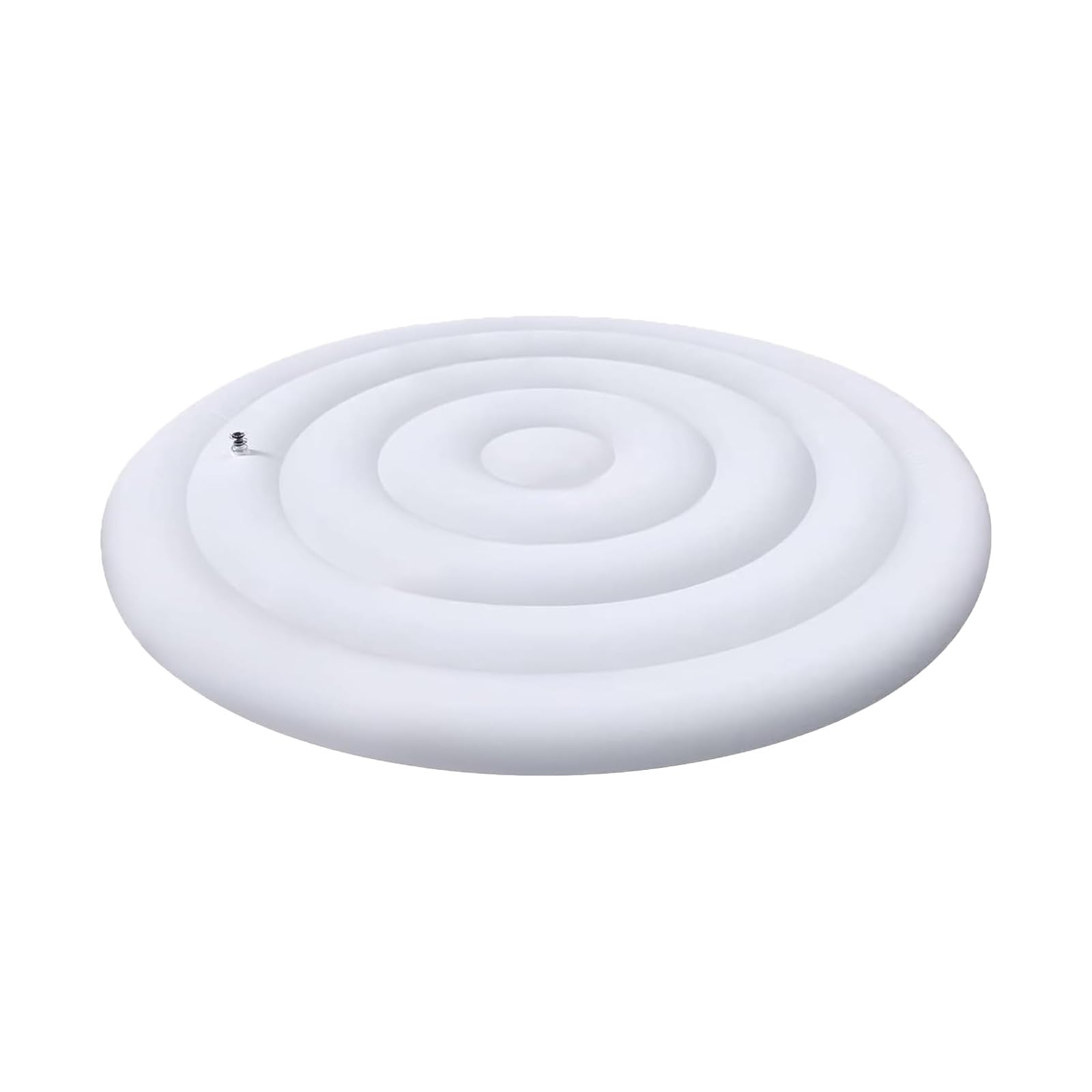 CHENZILIN Inflatable Hot Bathtub Guard 4.7ft/5.4ft Diameter Round Shape Rainproof Insulated Lid for Energy Saving Protections