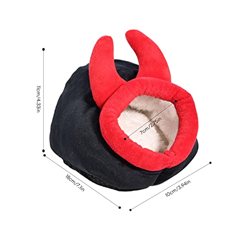 Bucatstate Hamster Bed,Soft House Hideout Warm Small Animals Cages Accessories For Hamsters,Gerbils,Dwarf Hamsters,Mice,Rat,And Other,Small Animals #TOP1