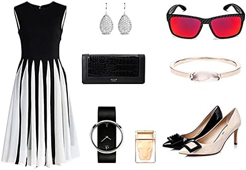 Faux Leather Crocodile Alligator Pattern Wallet with Phone Pocket for Women, Black - Image 7