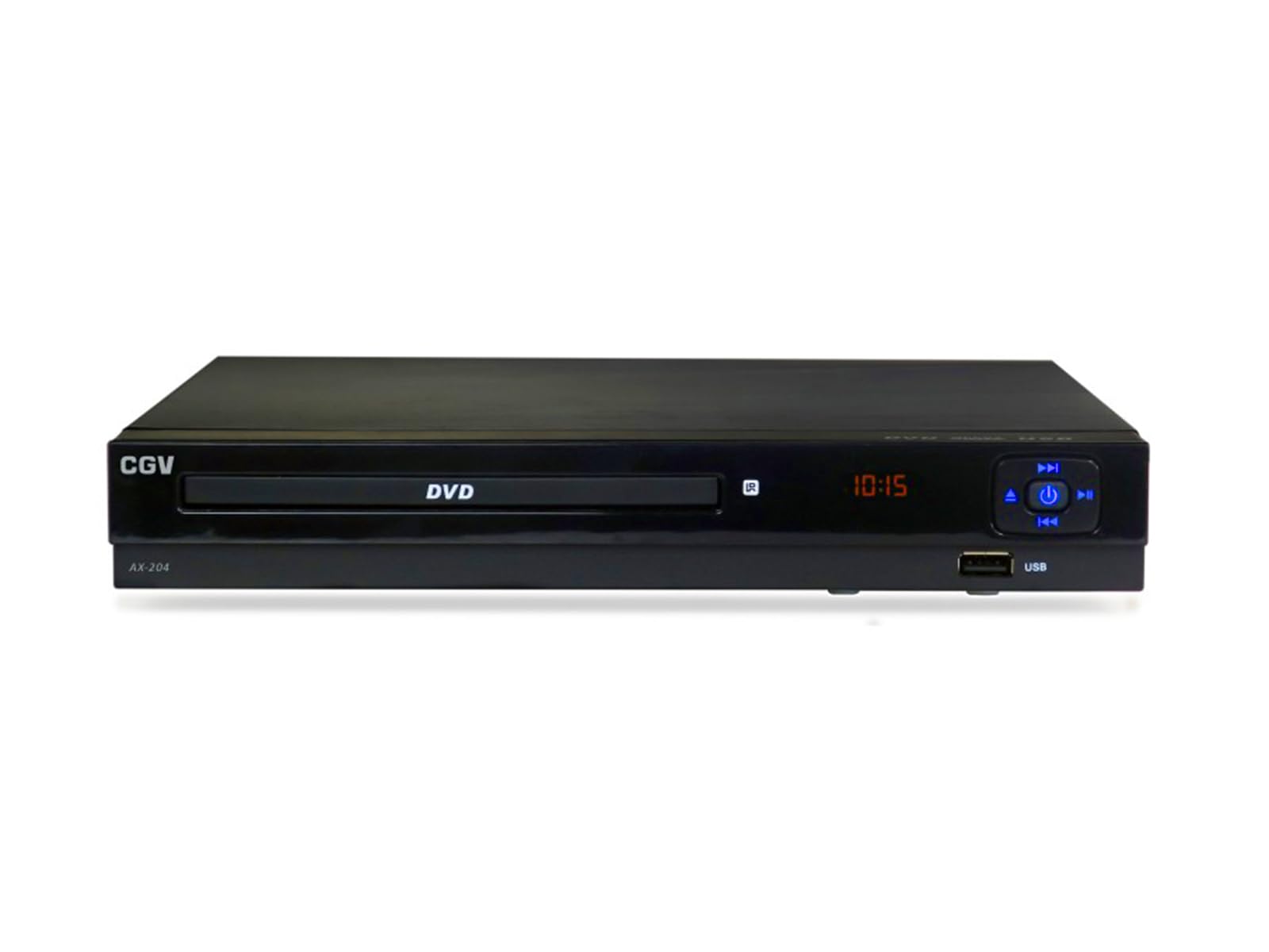 CGV | Lecteur DVD de Salon AX 204 Upscaling 1080p HDMI Péritel S/PDIF | DivX/RW/MP3/VCD/CD/CD-R/CDRW/JPEG