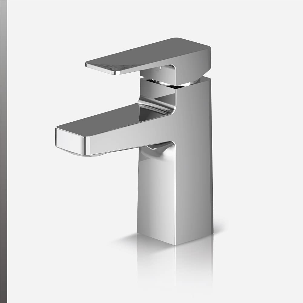 Kohler Hone Wash Basin Tap - Silver with Chrome Finish - Mixer Tap for ...