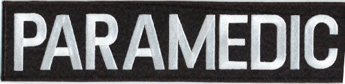 Paramedic Chest Patch -Black