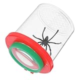 DECOMELODY 子供用観察器 透明虫観察ボックス 拡大鏡付き 探索用虫かご 自然